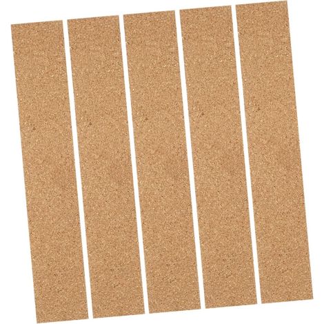Holibanna Bandes adhésives en liège pour tableau d'affichage, lot de (1/5)