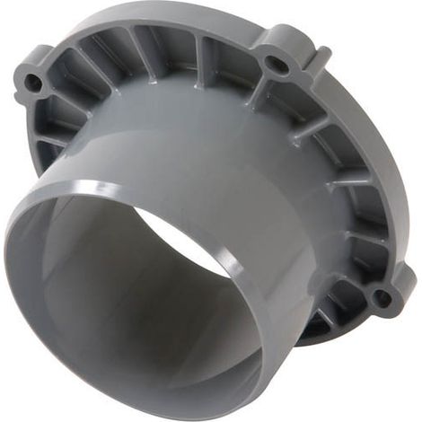 Nicoll – Piquage évacuation verticale Ø100mm en PVC gris – Raccordement réseau EP – Compatible caniveaux CONNECTO – Poids 0,174kg (1/3)
