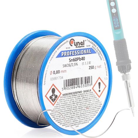 Estaño Cynel Sn60Pb40-SW26 0,80 250 g