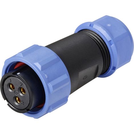 Weipu SP2110 / S 3 I Rundstecker Buchse, gerade Gesamtpolzahl: 3 Serie (Rundsteckverbinder): SP21  1