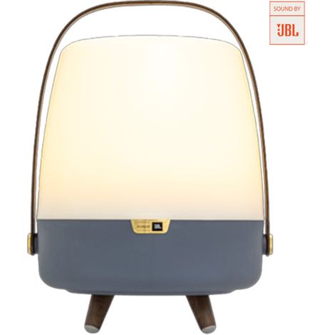Lampe/Enceinte Lite UP MINI - SOUND BY JBL-bleu (1/5)