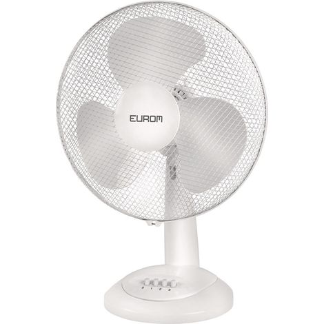 EUROM Tischventilator Höhe 555 mm220-240 V50 Hz 45 W Weiß