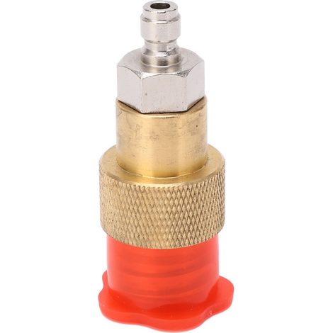 Soda Refill Adapter Machine Maker Brass Connector TR21‑4 Male Thread for Replacement