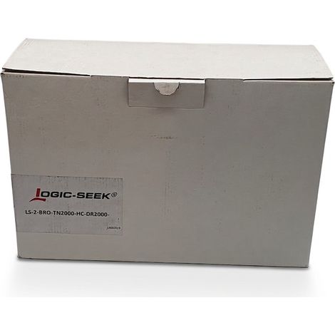 [Lot de 2] - LOGIC-SEEK - Pack Toner et Tambour - Compatible Brother TN2000 DR2000 - Haute Capacité - Neuf - Voir photos (1/5)