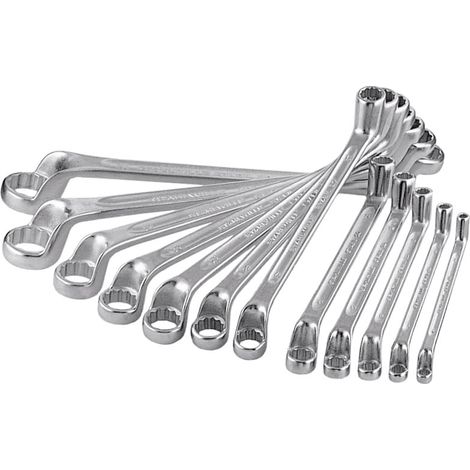 STAHLWILLE  - Set di chiavi poligonali doppie, a curvatura (1/2)
