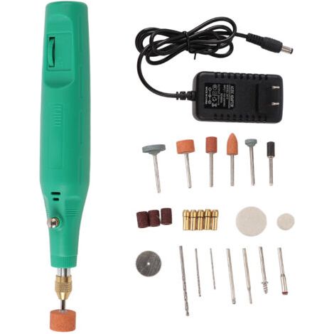 Ponceuse Électrique Multifonction Perceuse Polisseuse pour Bricolage 100‑240V Prise US (1/5)