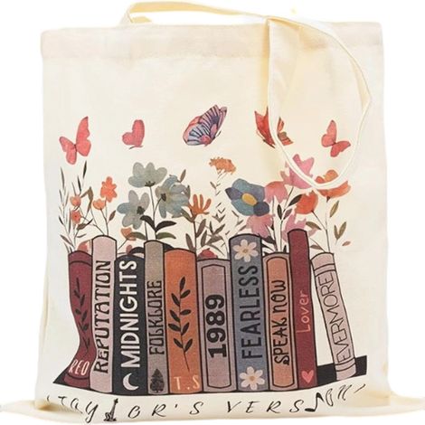 1 sac en toile imprimée