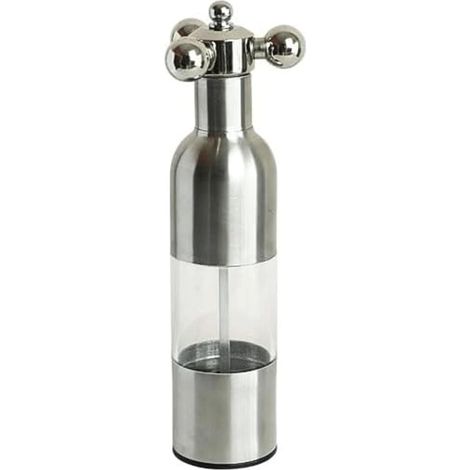 Moulin à poivre manuel, inox, mouture réglable (1/5)