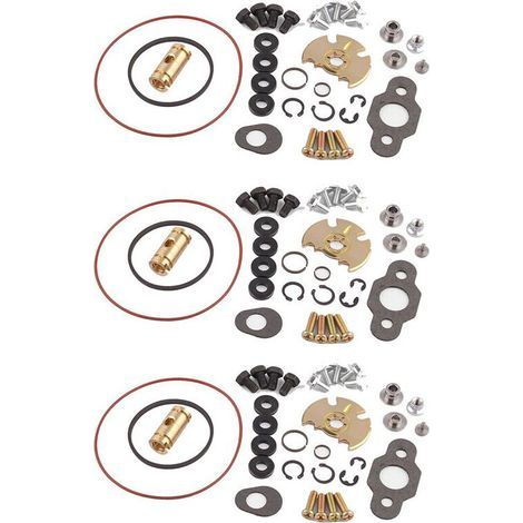 Kit de réparation et de reconstruction de turbocompresseur en 3 pièces pour GARRETT GT1549, GT1749, GT1752, GT1849, GT1852, GT2052, GT2056 et GT2256 (1/5)