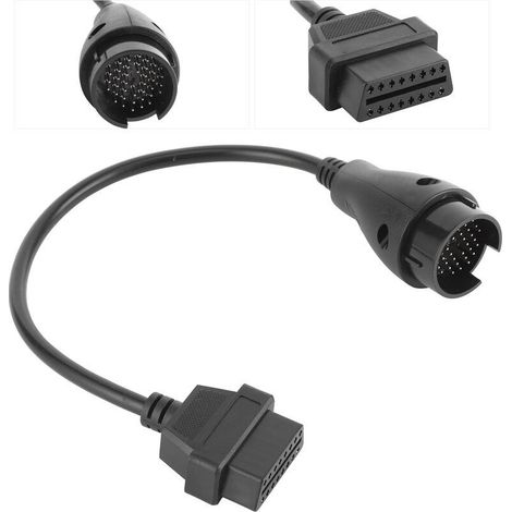 Cble de diagnostic 38 broches vers OBD OBD2 connecteur adaptateur 16 broches adapté pour Mercedes Benz (1/4)
