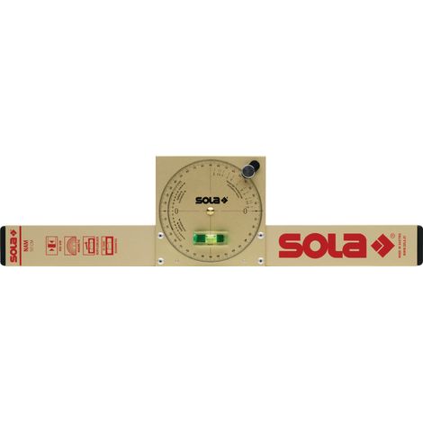 Livella a bolla inclinata NAM 50 T 50cm alluminio dorato con magnete