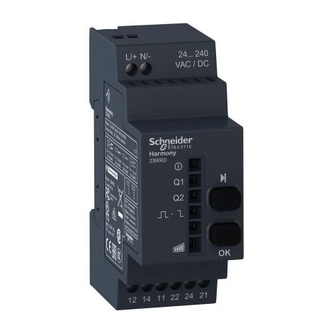 Harmony - récepteur programmable - 2 relais - 24...240Vca/cc - 2 bouton-poussoir