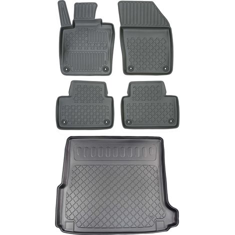 Volvo V60 II Kombi desde 07.2018 SET - alfombrillas para coche + alfombrilla para maletero