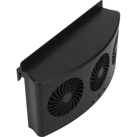 Auto-Abluftlüfter, 4000 U/min, 3 Lüfter, 2 Leistungsstufen, geräuscharm, gute Wärmeableitung, USB-betrieben, für alle Fahrzeugtypen (1/5)