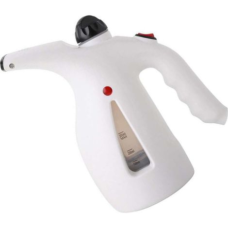 Fer à repasser vapeur universel vertical avec brosse ronde, portable, prise US 110 V, blanc (1/5)