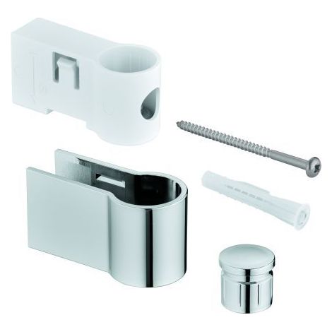 Grohe Brausestangenhalter 48607 für Tempesta Brausestangen chrom (1/2)