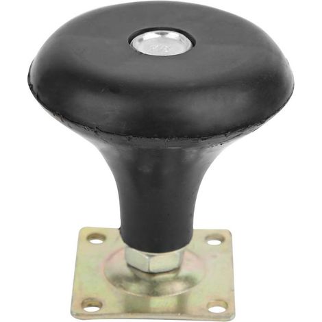 Roulettes fixes pour lits, canapés, chaises et autres meubles petites roulettes universelles noires pour meubles (pieds évasés fixes). (1/5)