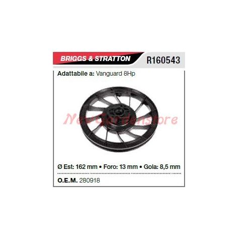 Polea de arranque cortacésped B&S Vanguard 8Hp R160543