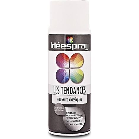 Bombe de peinture Blanc mat (1/2)