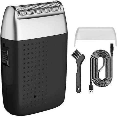 Herren-Reisehaarschneider, waschbar und per USB aufladbar, schwarz (1/5)