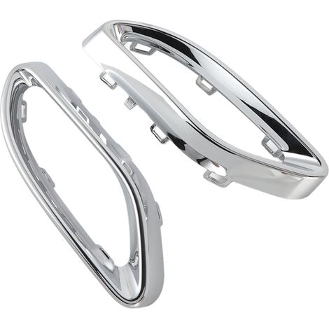 Embouts d'échappement chromés brillants de remplacement pour Mercedes-Benz ABCE GLC CLS Classe W177 W247 W205 W213 X253 C257 (1/5)