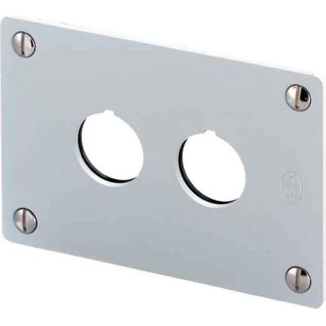 Eaton M22-E2 216543 Telaio di montaggio 2 posizioni di montaggio (Ø x A) 22 mm x 72 mm Grigio 1 pz. (1/3)