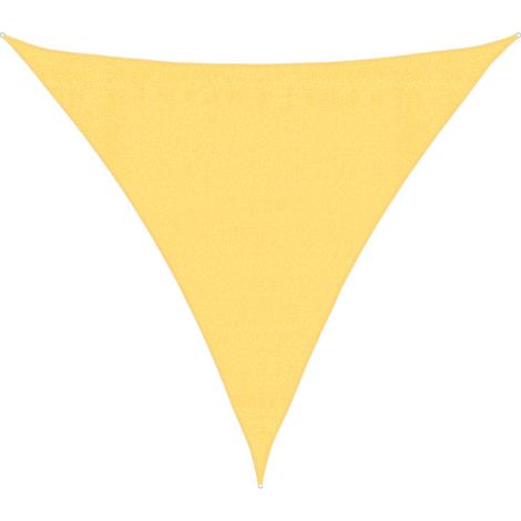 Maison Exclusive - Vela Parasole 160 g/m² Beige 3x3x3 m in HDPE (1/5)