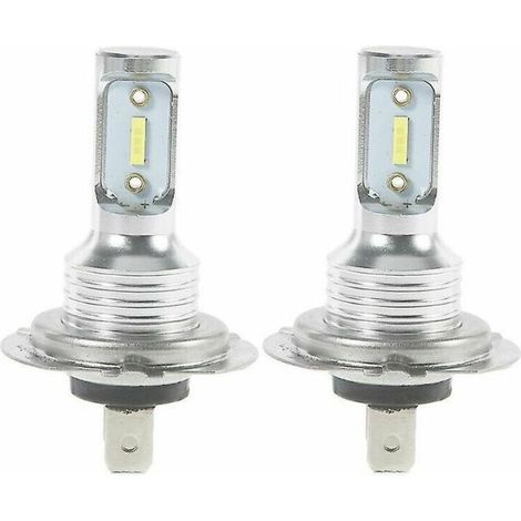 2x phare MOTO CREE-LED H7 8000 LM 55W 6000K lampe antibrouillard (1/5)