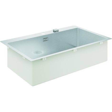 Edelstahlspüle K800 315841 1 Becken 846x510mm (1/5)