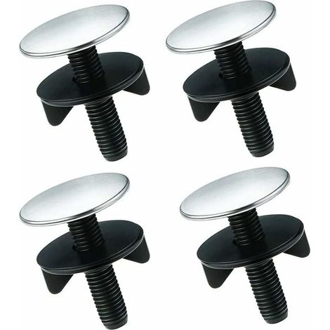 Cache-trou de robinet, cache-trou de robinet de cuisine, bouchon de trou de robinet d'évier, cache-trou de robinet en acier inoxydable pour accessoires d'évier de cuisine, maison, salle de bain (12-40 (1/5)