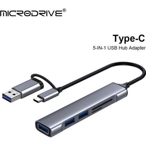 Lecteur De Cartes - USB 2.0 - Compatible Carte SD TF Micro SD MMC MS - Pour Ordinateur Portable Et Fixe - 1 Pièce