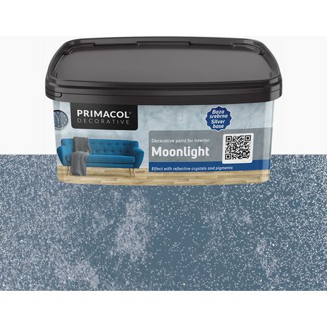 Primacol Moonlight Peinture Décorative Effet Lunaire Intérieure – D20 Base Argentée (1/2)