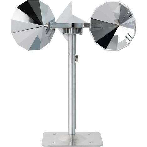 Répulsif à pigeons, répulsif pour oiseaux pour balcon, réflexion à 360°, protection contre les pics avec base en aluminium, répulsif pour oiseaux pour poutres de toit, protection contre les pics pour (1/5)