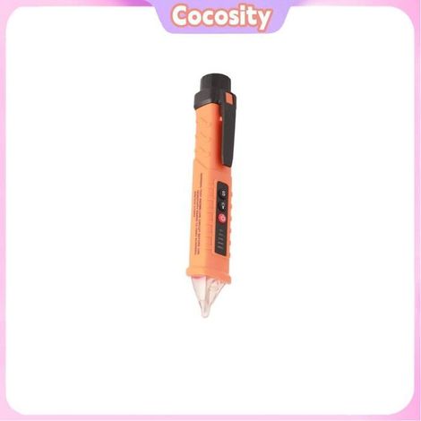 Cocosity Testeur de tension sans contact Testeur de Tension, Alarme Sonore et Lumineuse, sensibilité, Stylo de auto continuite (1/5)