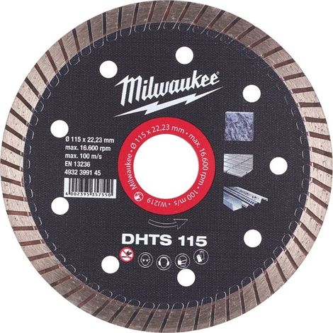Disco diamantado MILWAUKEE DHTS - Ø 76mm - 4932464715 (1/2)