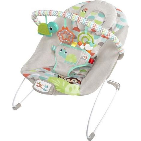 Bright Starts Happy Safari™ Babyschaukel Grau