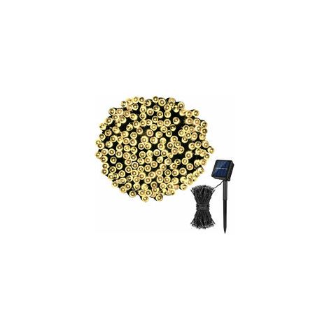 EASYCOMFORT Guirlande Solaire Extérieure avec 8 Lumières Décoratives Festives - LED (1/5)