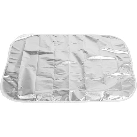 Housse de protection pour siège auto, résistante à l'usure, anti-poussière, anti-UV et isolante thermique (Argent) (1/5)