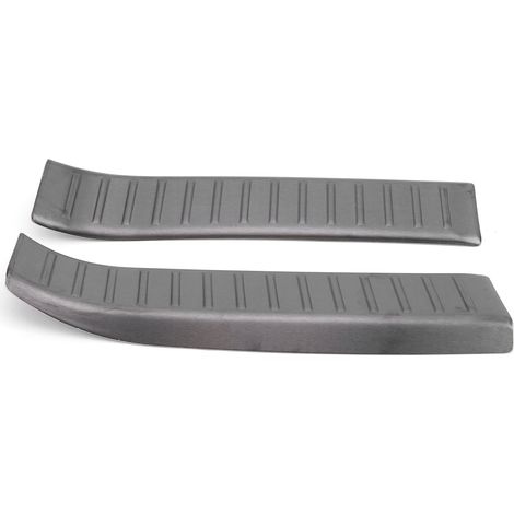 2 protections de pare-chocs arrière noires pour coffre Mazda CX-30 2020-2021, habillage de seuil de chargement, kit de 2 pièces, remplacement tuning (1/5)