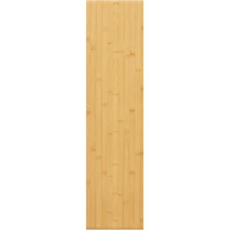 Étagère murale,Étagère flottante 80x20x1,5 cm bambou CFW91615 (1/4)