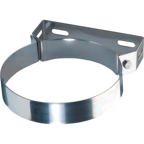 Ferrari Srl – Butée murale acier inoxydable Ø 200 mm – Support pour conduit de cheminée – Distance 50 mm pour ventilation optimale