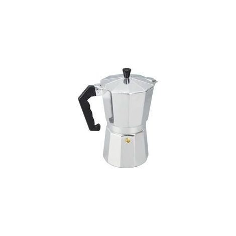Moka Pot, Cafetiere Italienne 6 Tasses, Cafetières Italiennes Espresso, Cafetiere Moka Italienne, pour Plaques Gaz et Vitrocéramiques, 300ml, Aluminium, Argent (1/5)