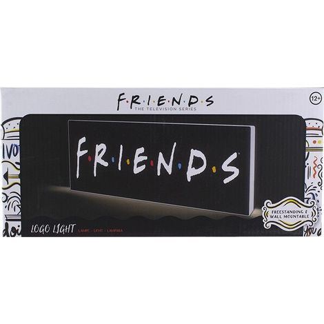PALADONE FRIENDS LOGO LIGHT - OFFICIALLY LICENSED FRIENDS TV SHOW - USB OR BATTERY POWERED DÉCOR PP8740FR (1/2)
