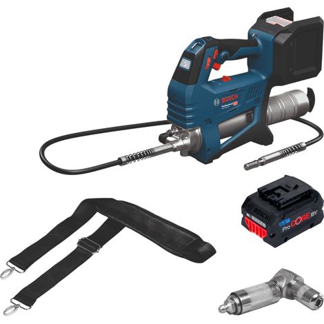 Pompa à graisse sans fil Bosch GFP 18V-10 18 V 10 000 psi + 1 batterie ProCORE 8,0 Ah - sans chargeur (1/5)