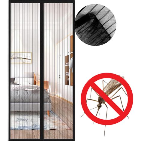 Mosquitera Magnética Puerta Balcón 80x215 cm Cierre Automático (1/5)