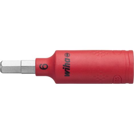 WIHA Schraubendrehereinsatz 1/4" Innen-6kt VDE 6x65mm (1/4)