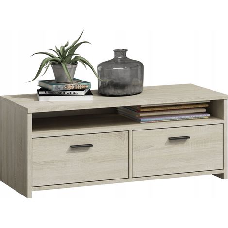 Tisch, TV-Schrank, MILI, Sonoma, 100 cm, Kommode, Regal