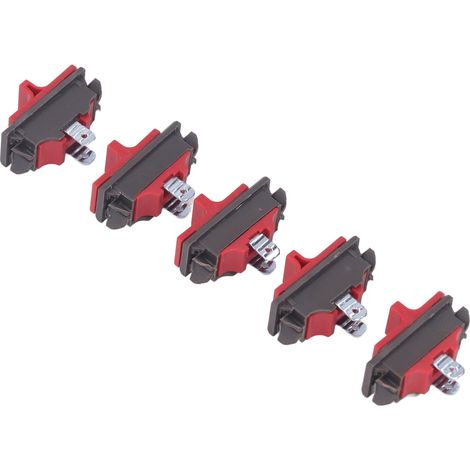 Interrupteur d'arrêt moteur pour tronçonneuse (5 pièces) avec boîtier ABS 503718201, compatible avec les modèles Husqvarna 365, 371, 372 et 336. (1/5)