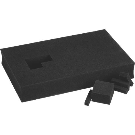 Original Einhell Rasterschaumstoff (E-Case-Zubehör, 1x vorgestanzter Rasterschaumstoff zum sicheren Aufbewahren von z. B. empfindlichen Geräten) (1/5)