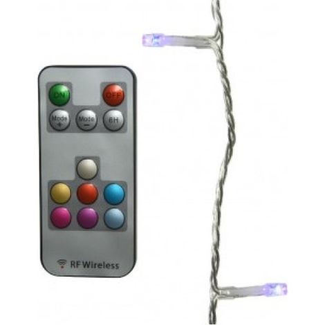 Striscia LED per esterno 200 LED con telecomando 24,9 metri (1/2)